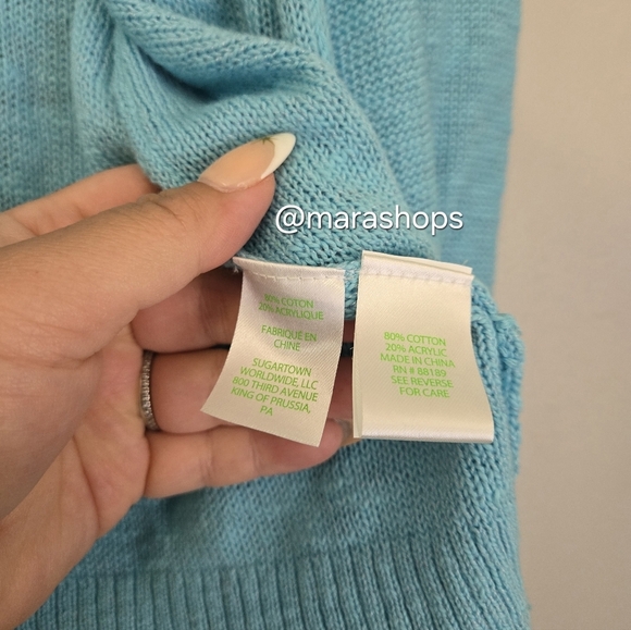 Lilly Pulitzer Faretta Tassle Fringe Open Front Cardigan Sweater - Picture 6 of 7